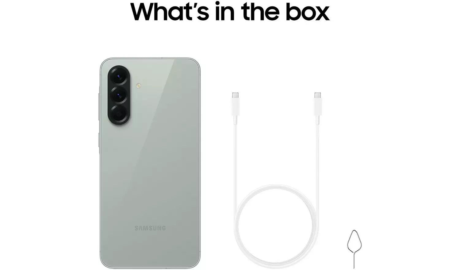 Graphite smartphone back, dual rear cameras and fingerprint sensor