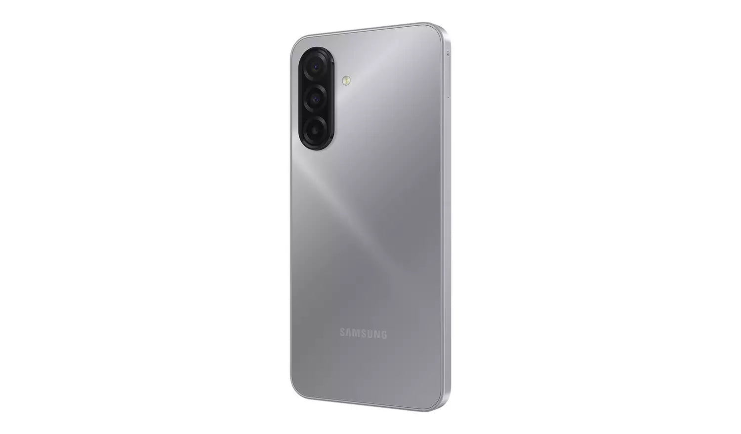 Galaxy A17 4G Rückseite grau mit Dual-Kamera und Samsung-Logo