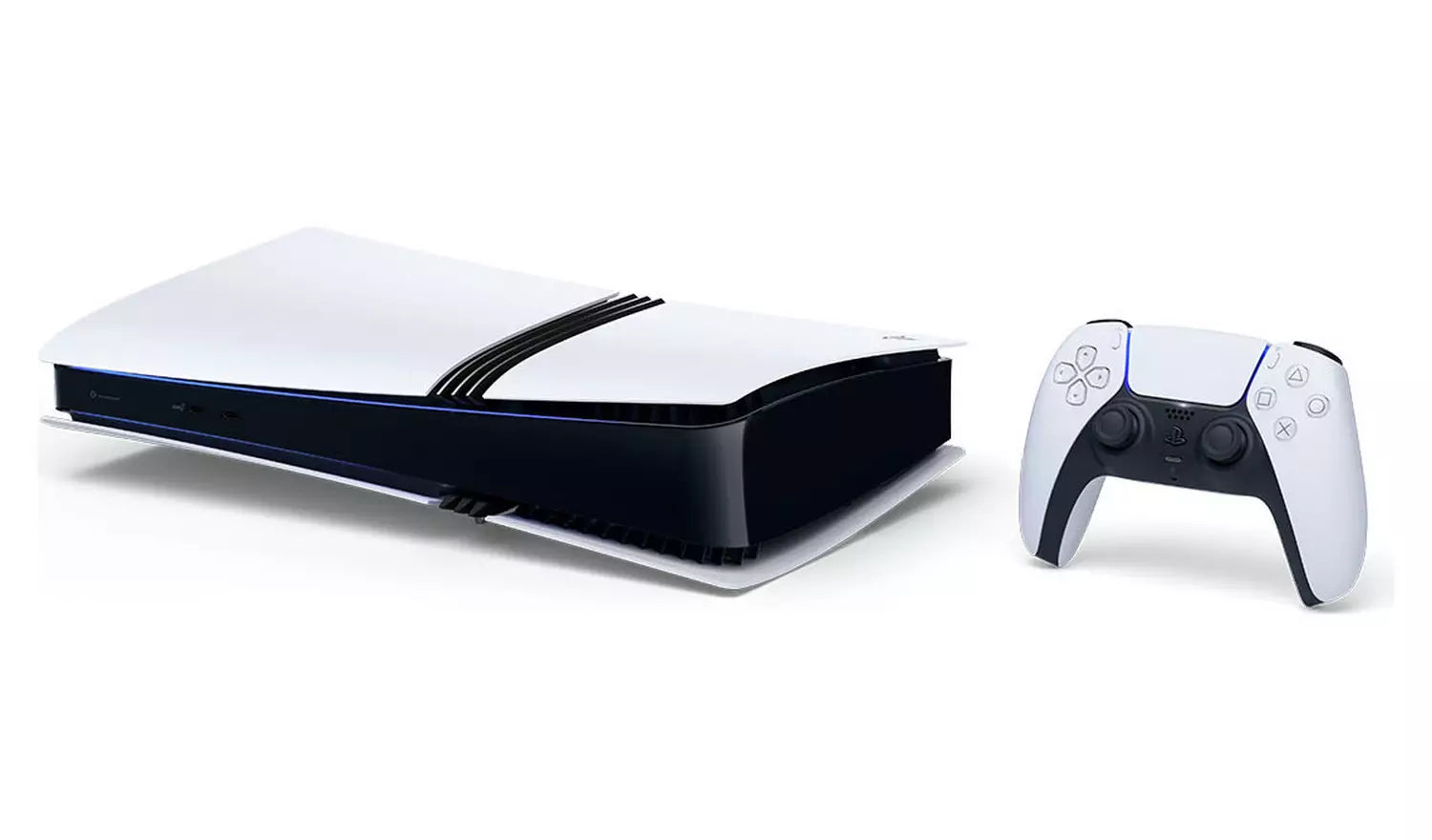 PS5 Pro Digital Console 2TB, Konsole mit Controller (weiß/schwarz, ohne Disc-Laufwerk)
