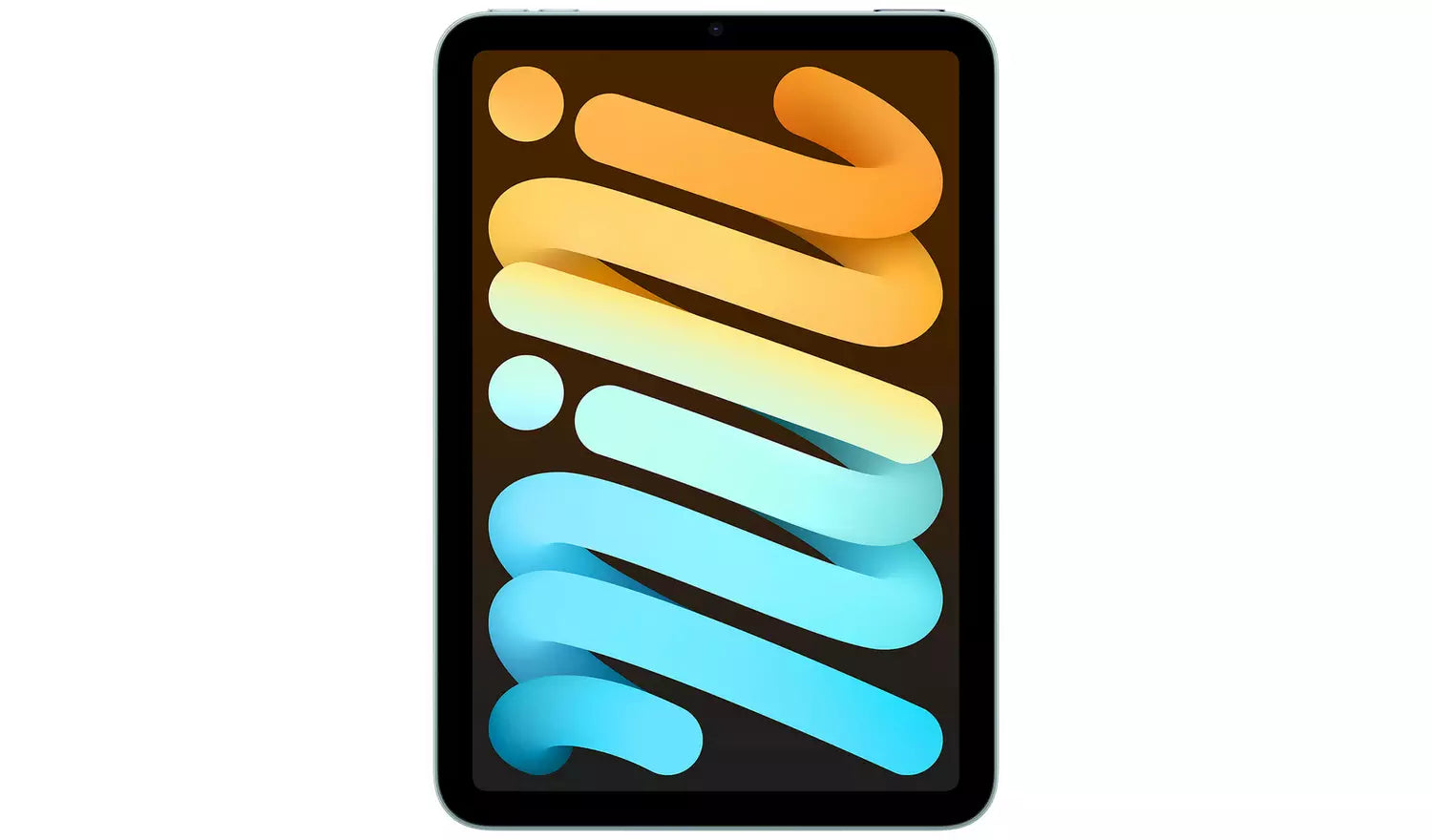 iPad mini 2024 8.3-inch Wi‑Fi tablet, Blue front view