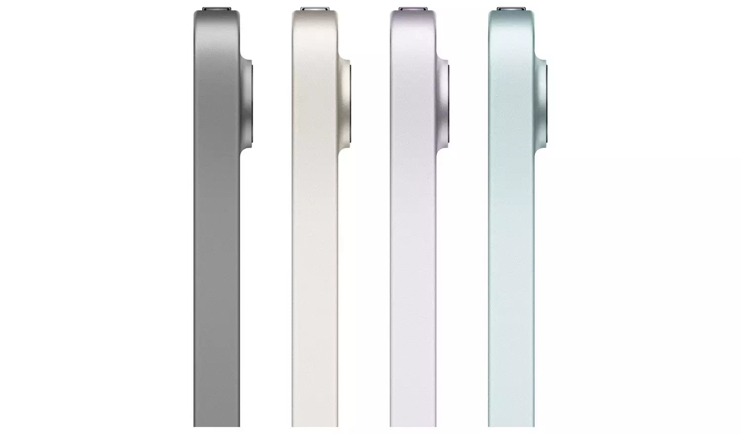 iPad mini back color options shown side-by-side