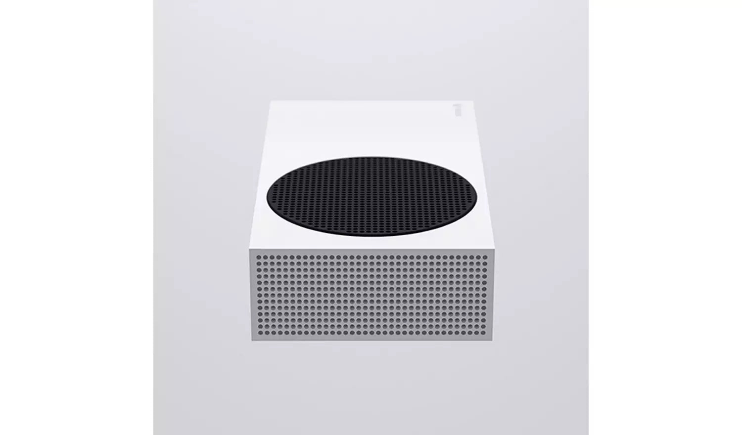Xbox Series S front grille and lower perforated vent panel