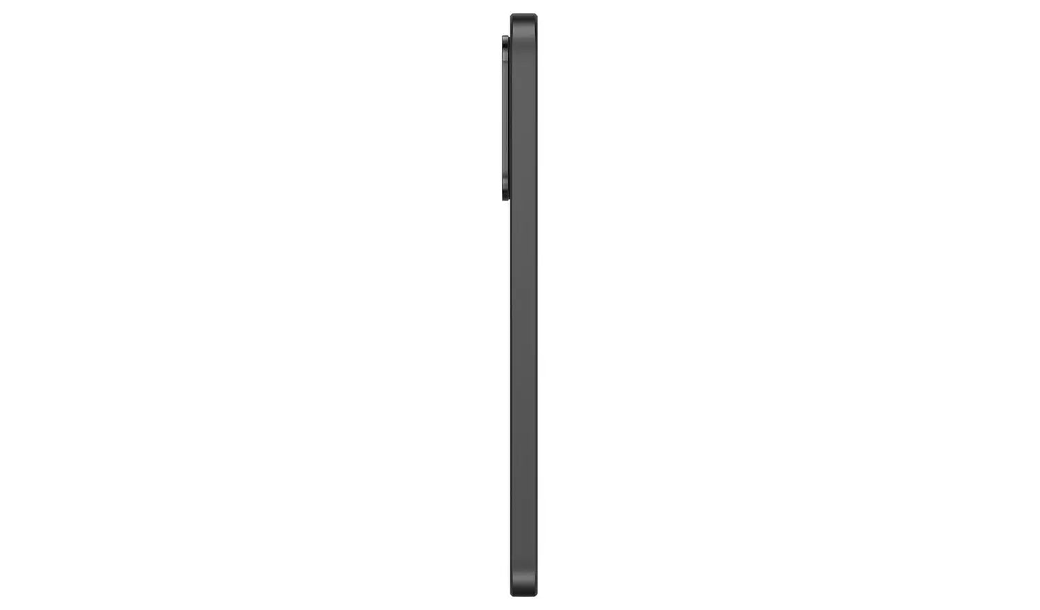 Galaxy A36 5G smartphone, side profile, black, SIM-free, 256GB
