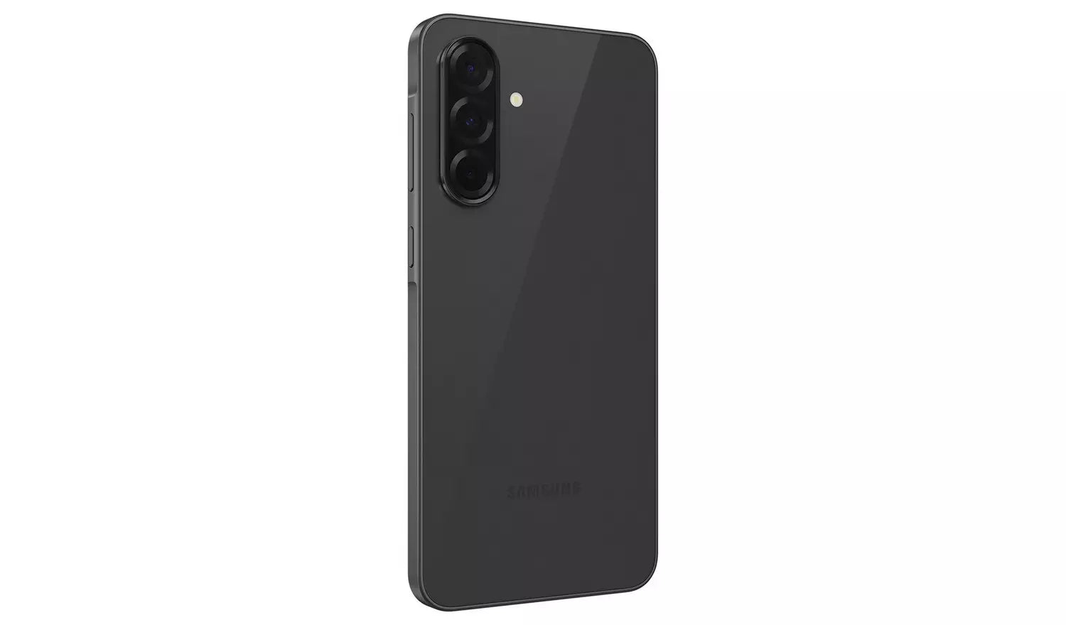 Galaxy A36 5G smartphone, back view, dual camera module, black, 256GB