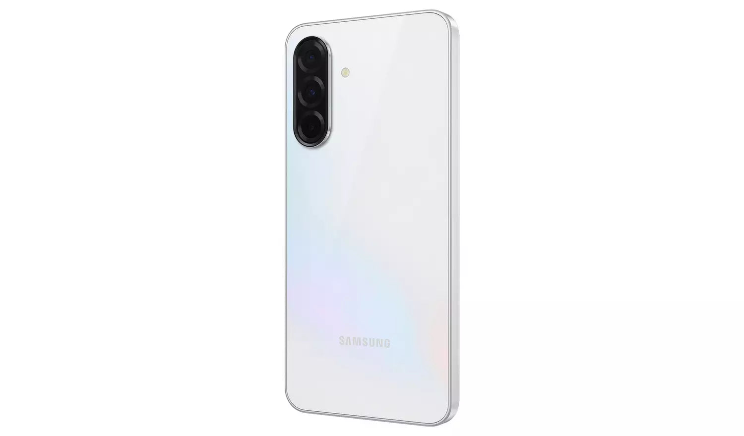 Galaxy A36 5G smartphone rear close-up with camera module on top-left