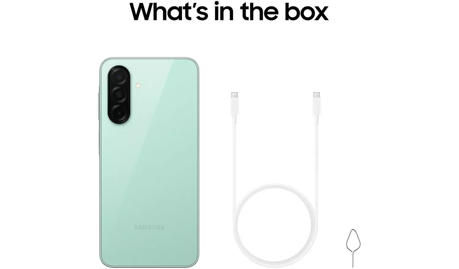 Phone back with included charging cable accessories set