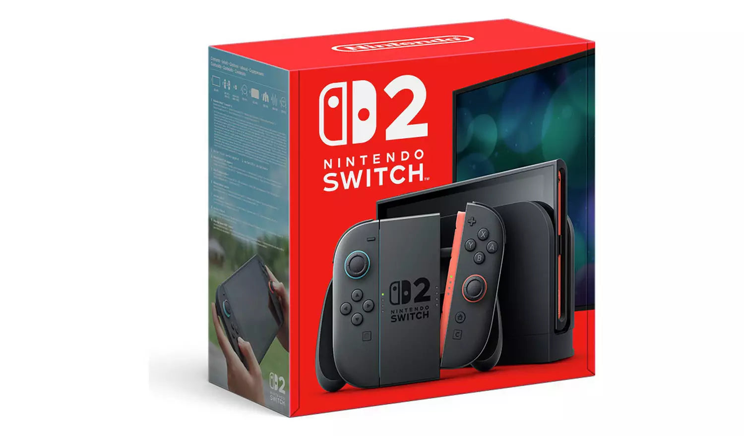 Nintendo Switch 2 256GB Black – Konsole-Box mit Joy-Con