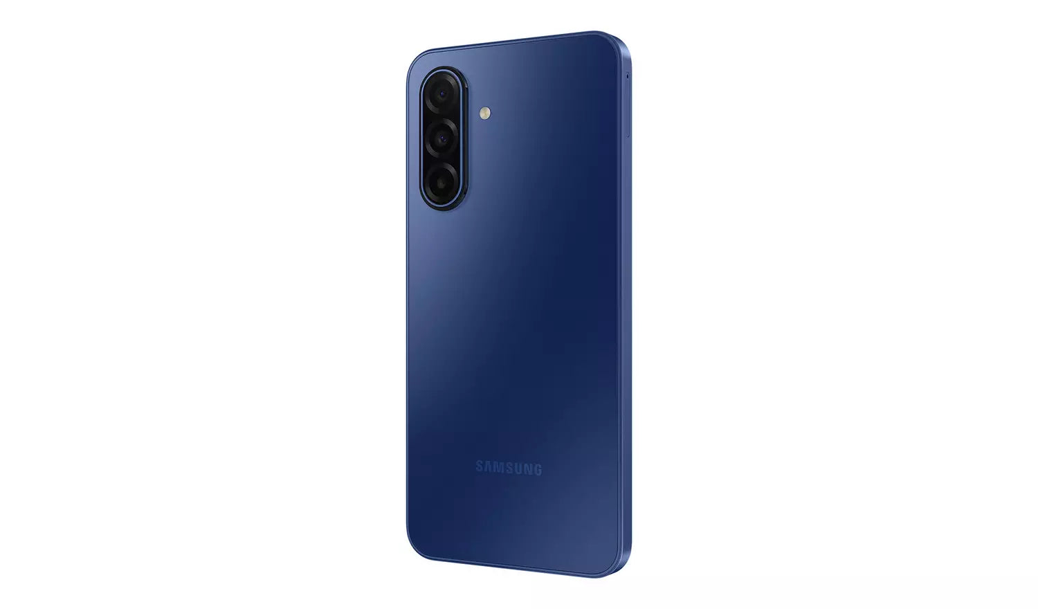 Galaxy A17 5G back view with triple camera module and flash