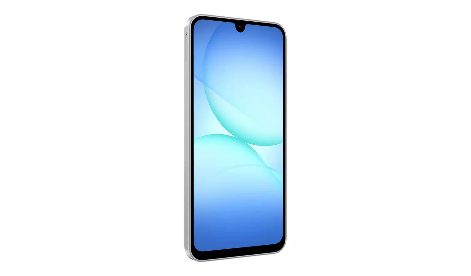 Galaxy A17 5G Frontansicht mit Display im schwarzen Rahmen