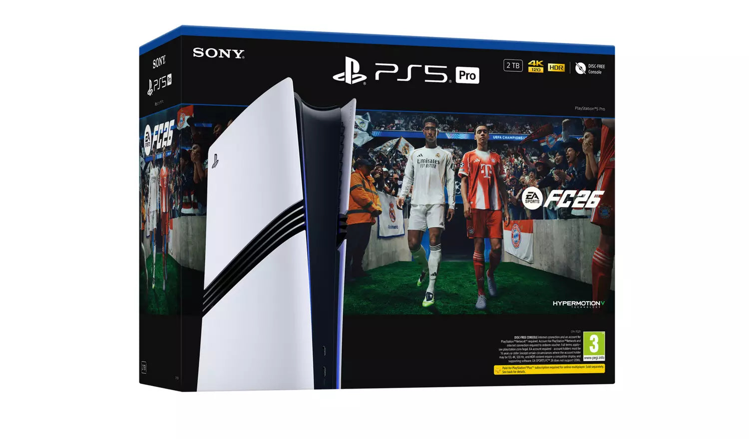 PS5 Pro 2TB Bundle-Packshot, EA Sports FC 26