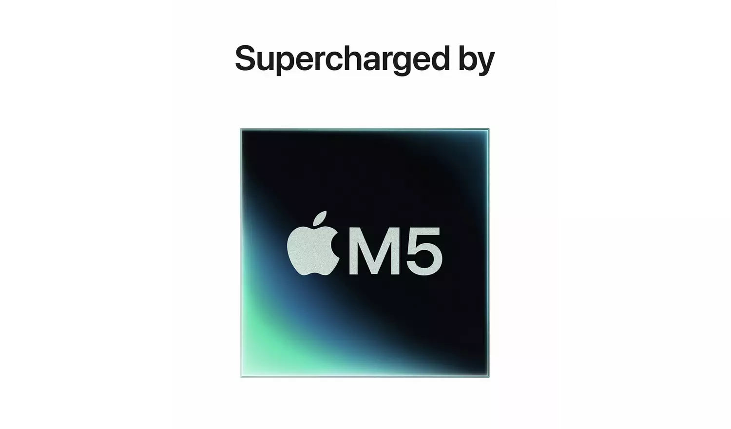 M5 chip graphic shown for MacBook Pro