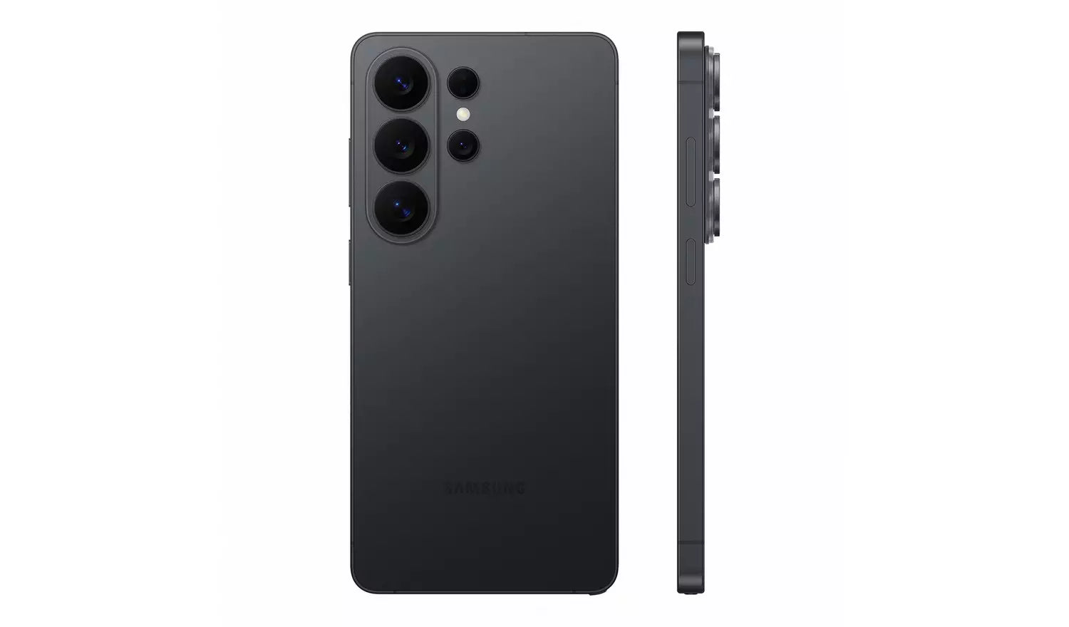 Samsung Galaxy S26 Ultra 5G black smartphone with triple rear cameras