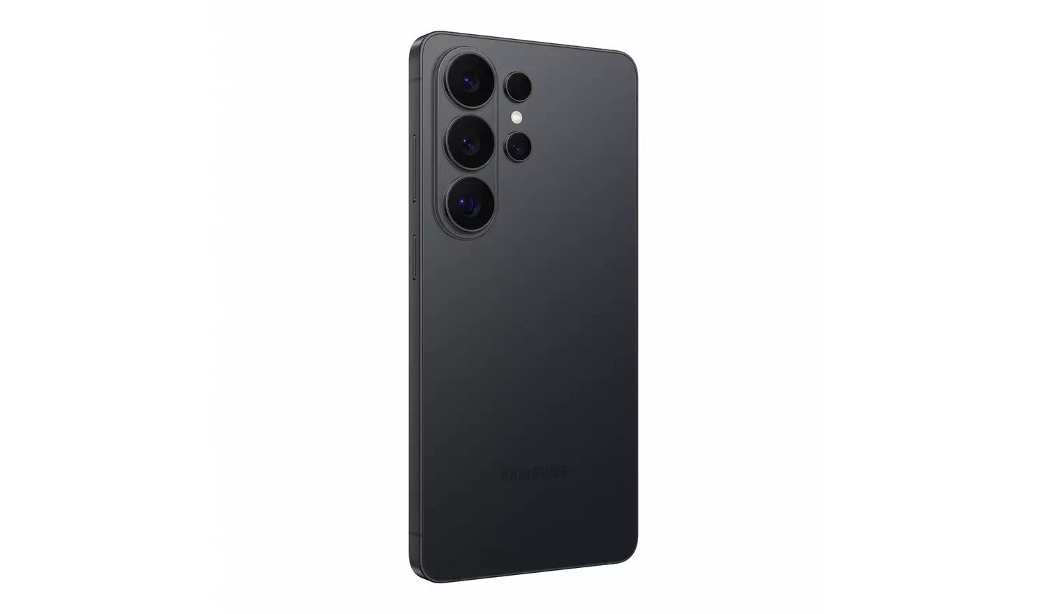 Black S26 Ultra 5G smartphone back, triple camera array and side buttons