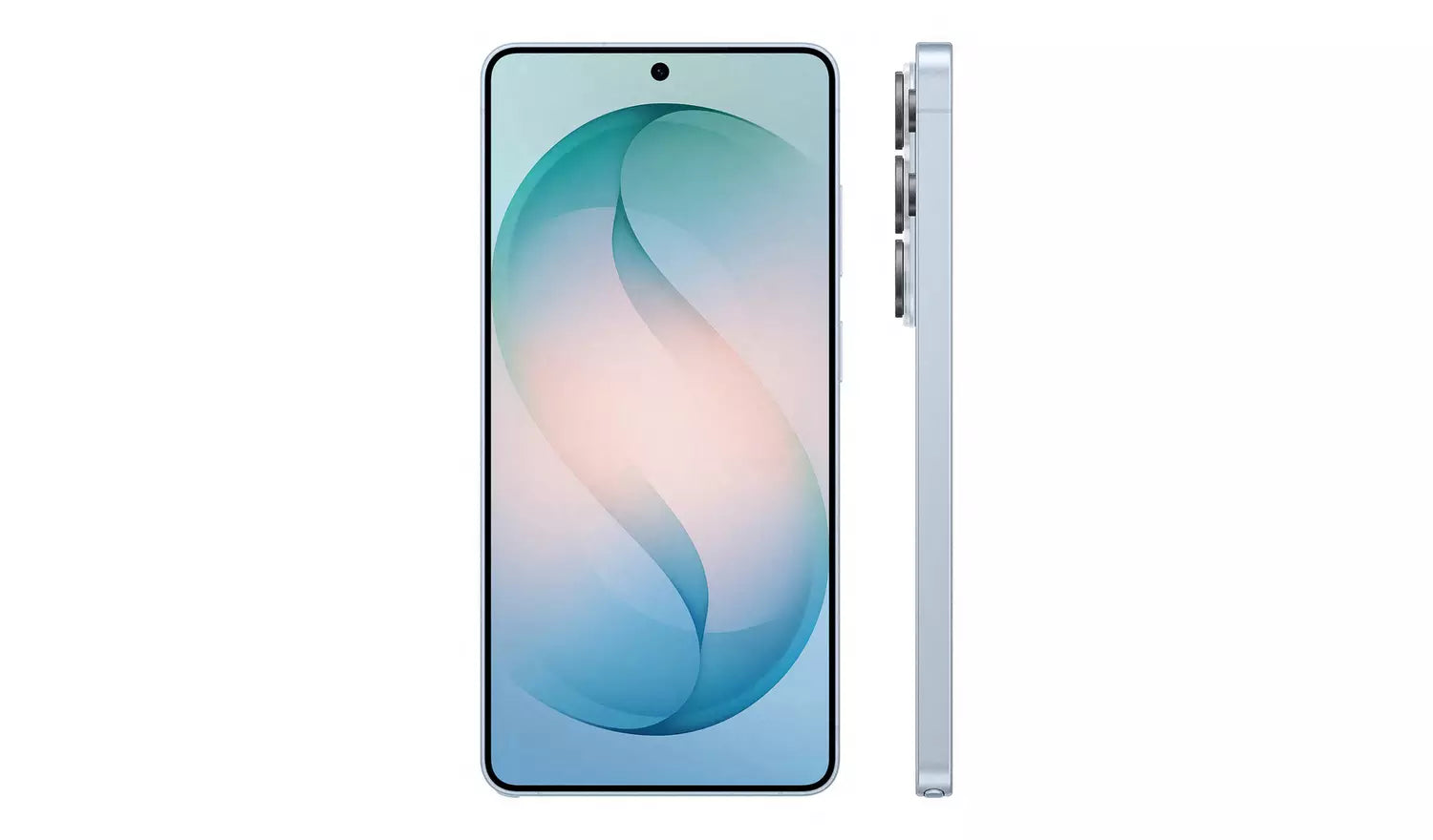 Galaxy S26 Ultra side view showing slim frame and physical buttons