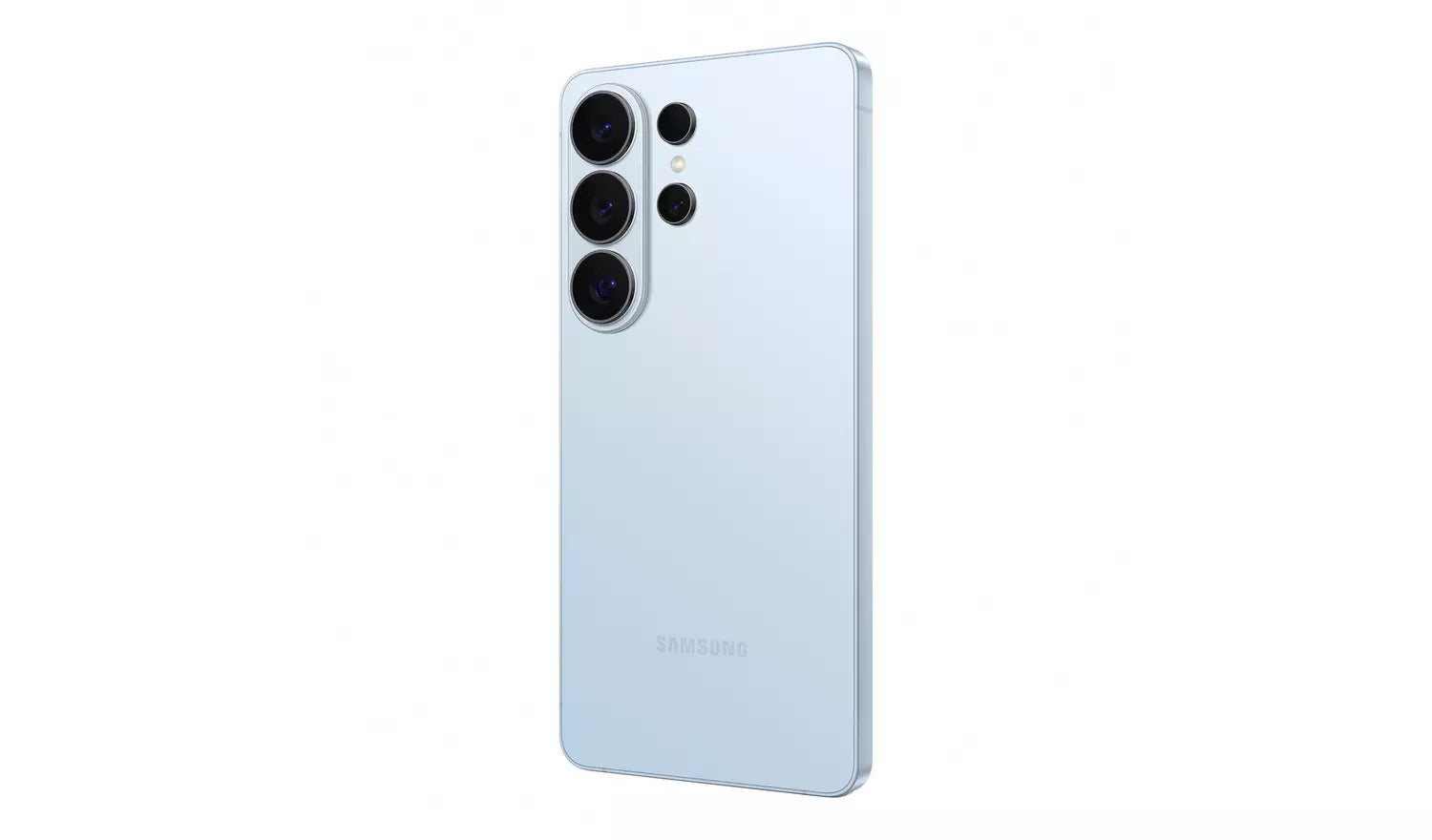 Smartphone-Rückseite in Weiß mit Vierfach-Kamera-Modul