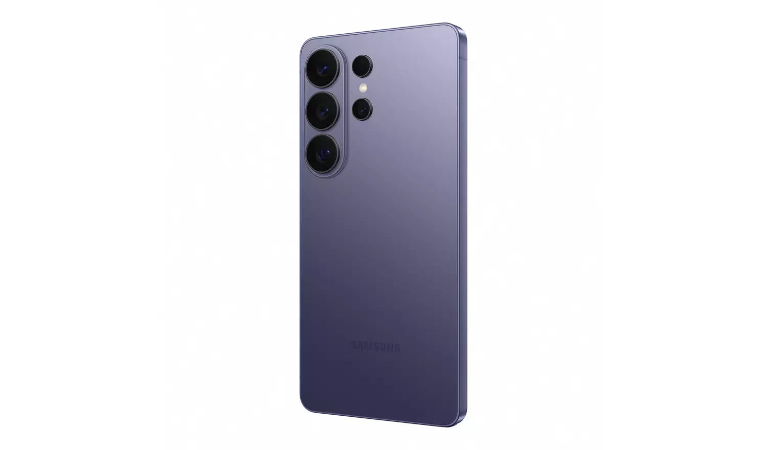 Smartphone-Rückseite in Violett mit Kameramodul