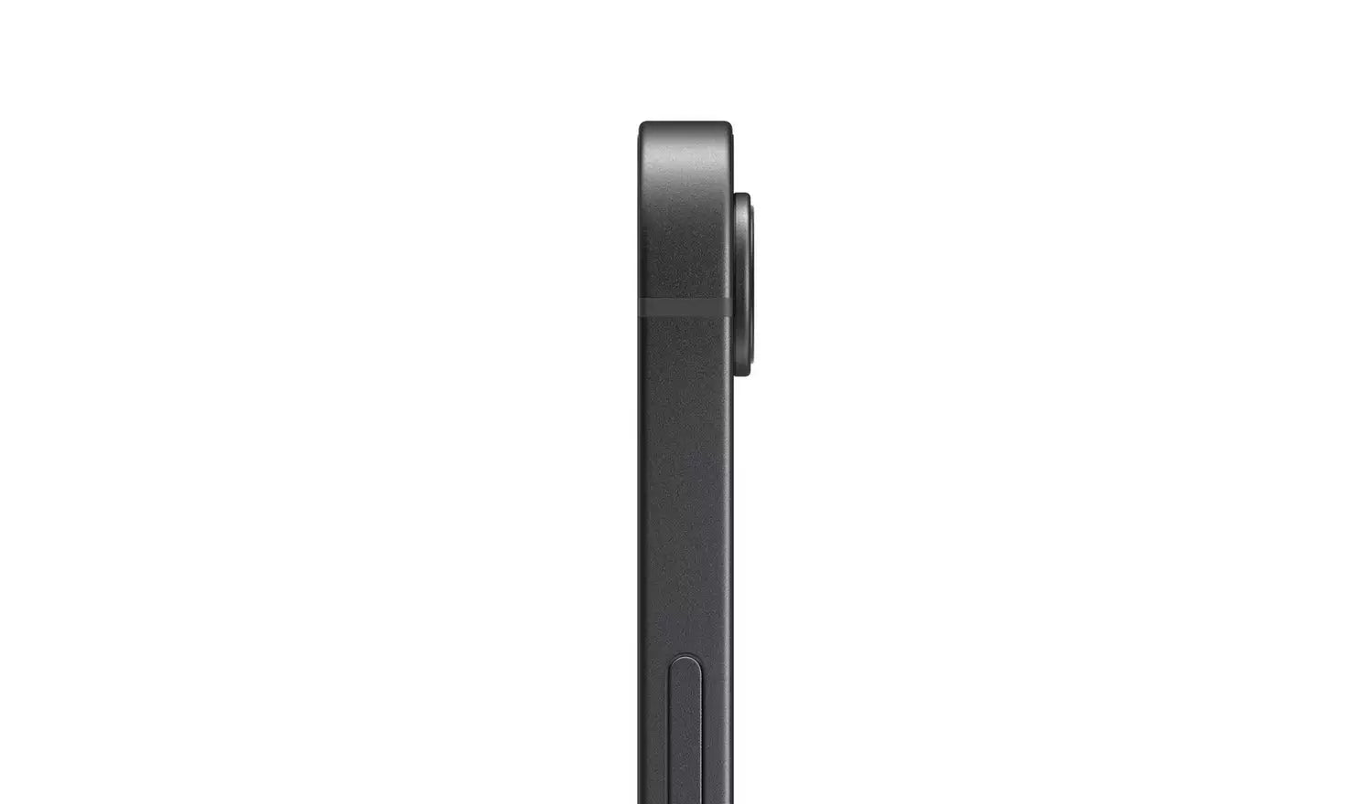 iPhone 17e 5G Seite in Schwarz mit Tasten