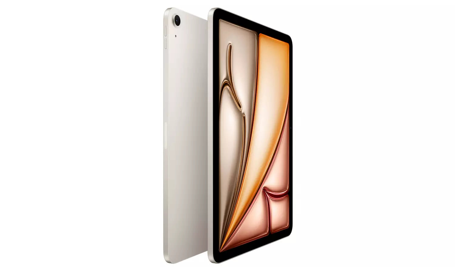 iPad Air M4 11-inch (2026) tablet in Blue, back and side view