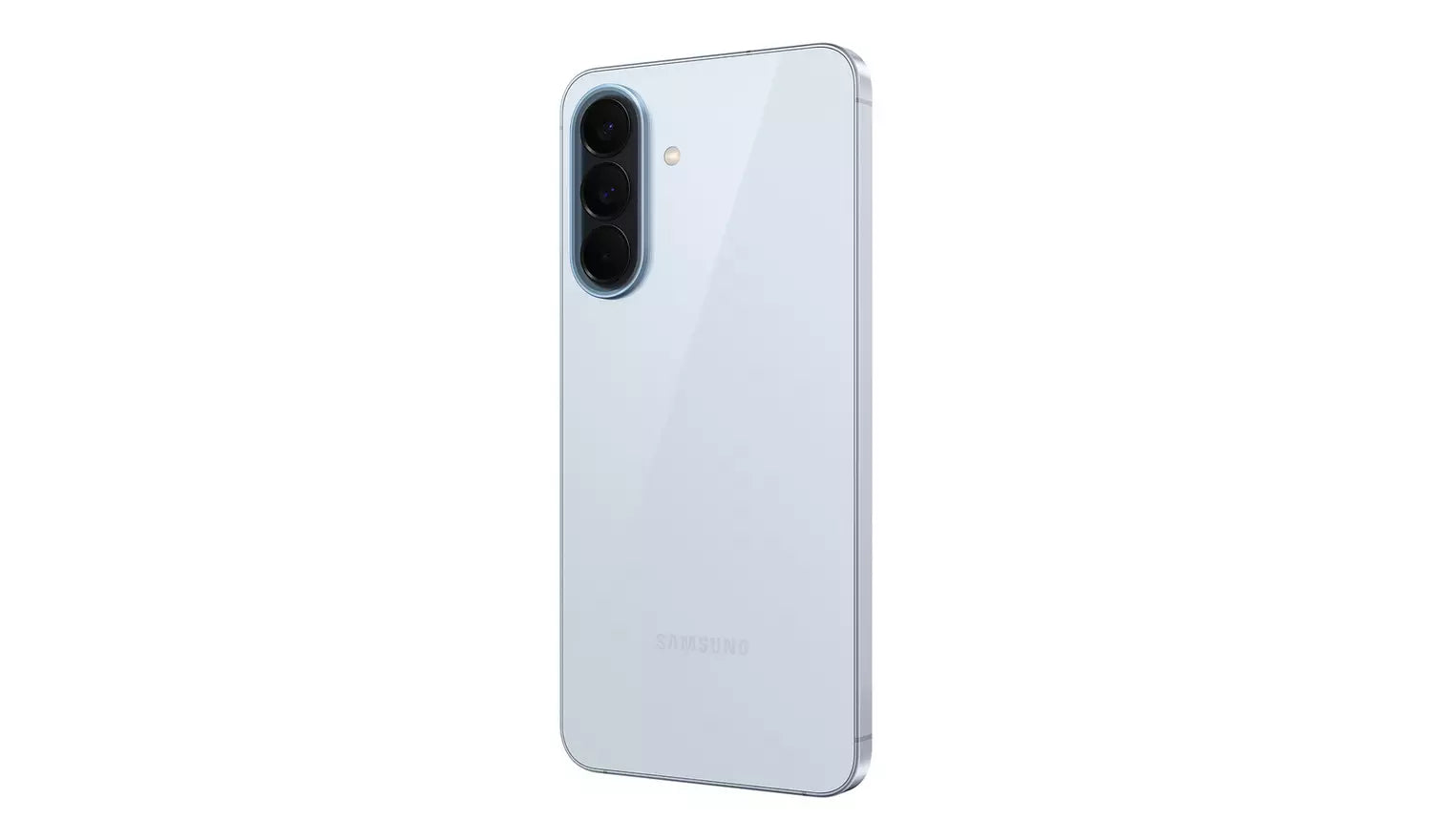Galaxy A57 5G 256GB smartphone in Icyblue, back with dual camera module