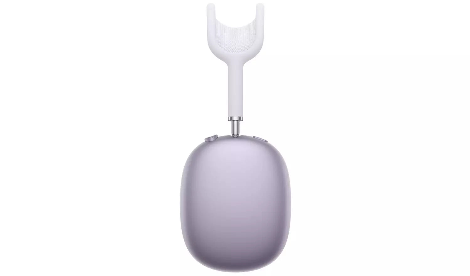Wireless over-ear headphones ear cup and headband attachment, light purple/gray