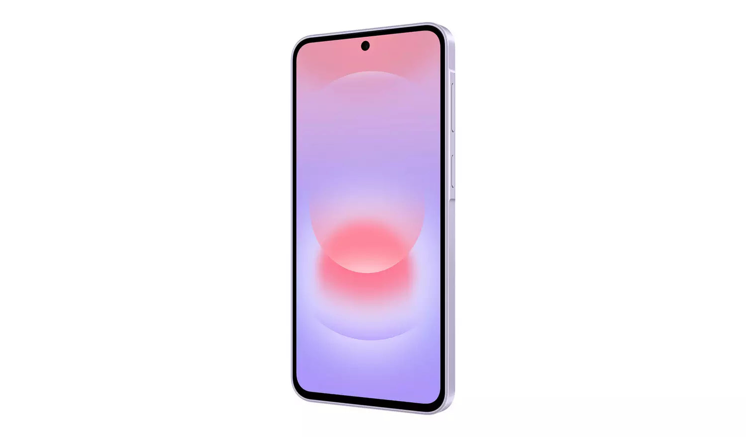 Galaxy A37 5G 128GB, Lavendel-Frontansicht mit abgerundeten Ecken